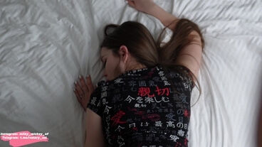 Первый настоящий секс со сводной сестрой и случайный кремпай