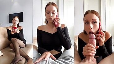 Мой парень отправил меня изменять! Я по телефону рассказала, как меня драли в горло!